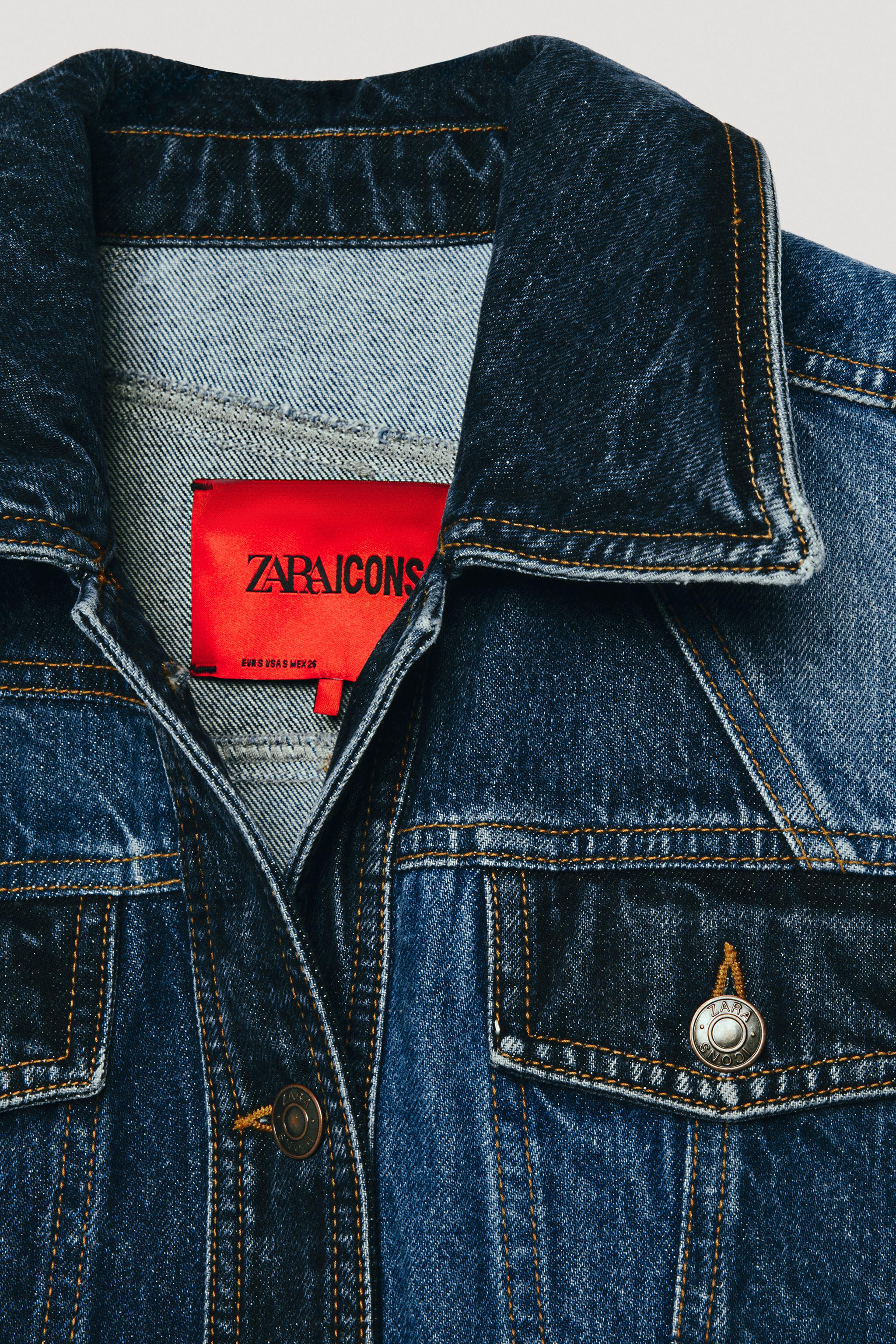 LIMITED EDITION PATCHWORK PEPLUM DENIM JACKET
